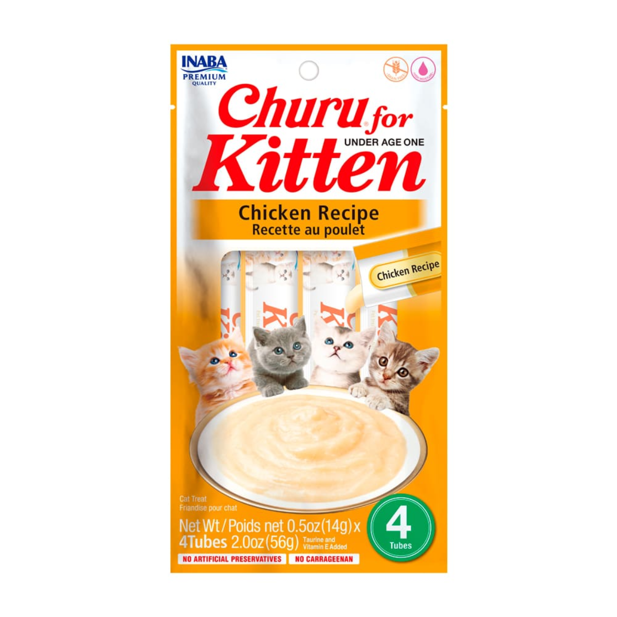 Churu Kitten Pollo 4 Tubos