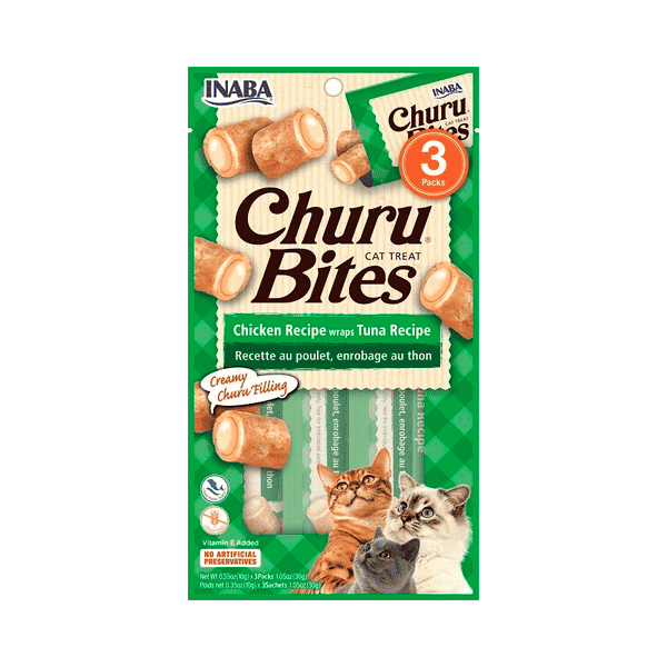 Churu Bites Pollo Con Atun 3 Tubos