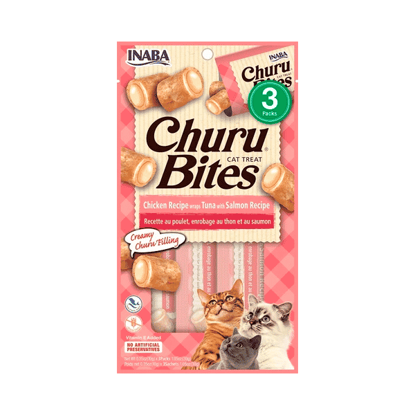 Churu Bites Atun Con Salmón 3 Tubos