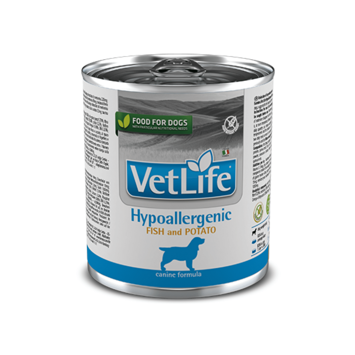 Vet life Perro Hypoallergenic Pescado Lata 300 Gr