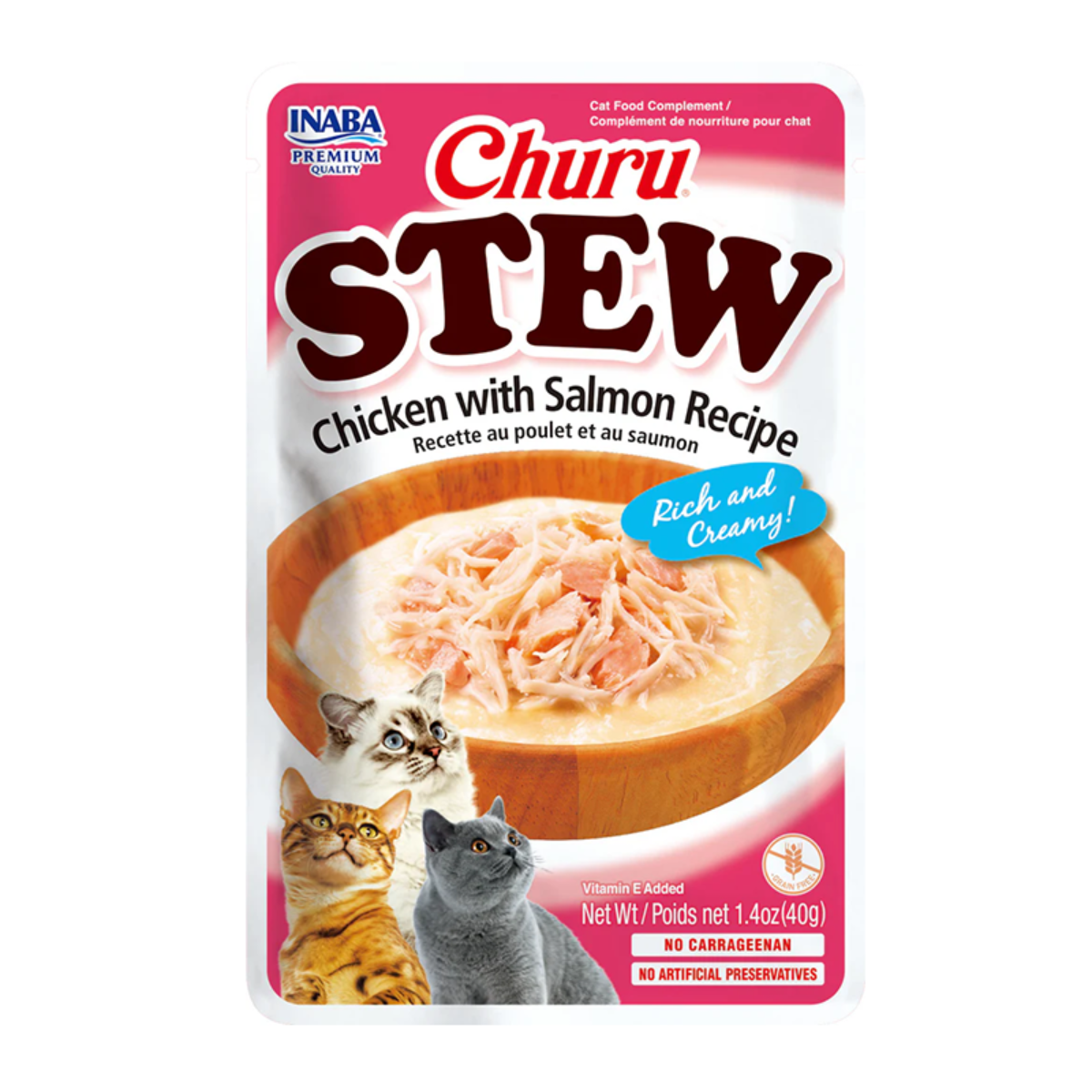 Churu Stew Pollo Con Salmón 40 Gr