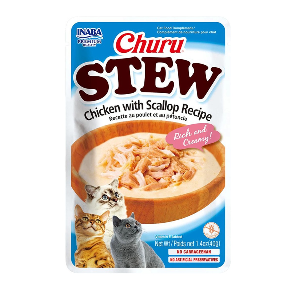 Churu Stew Pollo Con Ostión 40 Gr