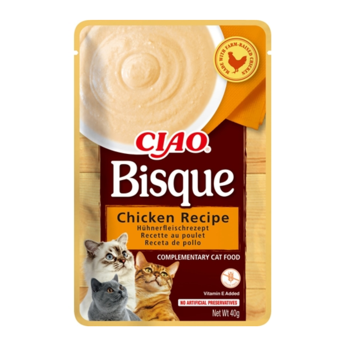 Churu Bisque Pollo 40 Gr