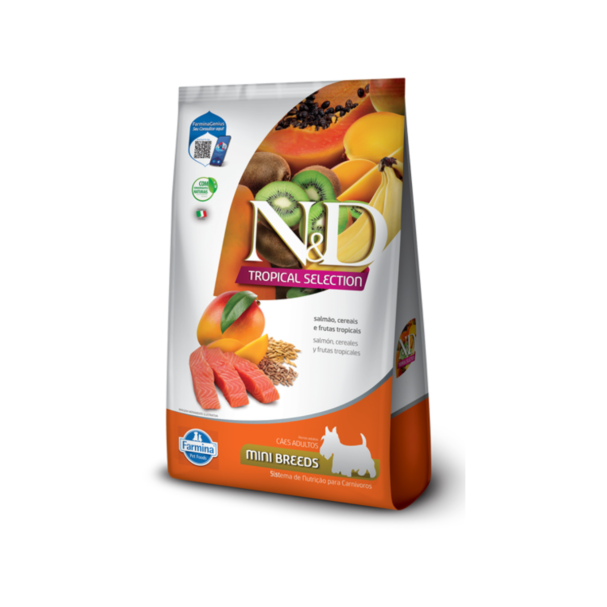 N&D Tropical Salmón Adulto Raza Pequeña 2,5 Kg