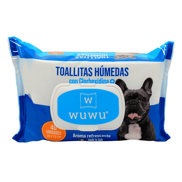 Wuwu Toallitas Humedas Con Clorhexidina